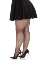 Панчохи Leg Avenue Spandex micro net tights Black 1X/2X - Зображення 2