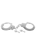 Наручники Fetish Tentation Adjustable metal wrist cuffs - Зображення 3