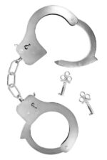 Наручники Fetish Tentation Adjustable metal wrist cuffs - Зображення 2