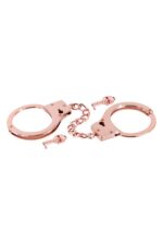Наручники Fetish Tentation Premium Chick wrist cuffs in rose-gold metal - Зображення 3