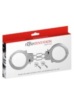 Наручники Fetish Tentation Soft adjustable metal wrist cuffs - Зображення 4
