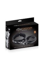 Повідець Fetish Tentation Premium Patent leather chocker and leash - Зображення 4