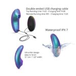 Вакуумний кліторальний стимулятор Love To Love DREAMER – IRIDESCENT TURQUOISE, пестощі язичком,пульт - Зображення 4