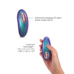 Вакуумний кліторальний стимулятор Love To Love DREAMER – IRIDESCENT TURQUOISE, пестощі язичком,пульт - Зображення 3