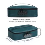 Кейс для іграшок Dorcel DISCREET BOX LUXURY GREEN, кодовий замок, 27×16×7,62 см - Зображення 6