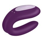 Смарт-вібратор для пар Satisfyer Double Joy Violet (м'ята упаковка!!!) - Зображення 7