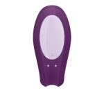 Смарт-вібратор для пар Satisfyer Double Joy Violet (м'ята упаковка!!!) - Зображення 4
