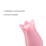Ультразвуковий вібратор для клітора Otouch Bloom Ultrasonic Clitoris, 2 доп насадки - Зображення 4