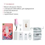 Ультразвуковий вібратор для клітора Otouch Bloom Ultrasonic Clitoris, 2 доп насадки - Зображення 6
