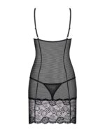(SALE) Сорочка Obsessive Alluria chemise & thong L/XL - Зображення 4