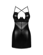 Сорочка Obsessive Norides chemise & thong XL/2XL - Зображення 3
