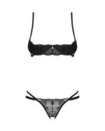 Комплект Obsessive Nutris 2-pcs crotchless set M/L - Зображення 3