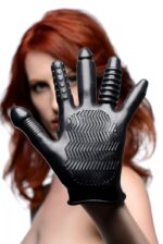 Рукавичка з різними текстурами Master Series Pleasure Poker Textured Glove - Зображення 4