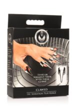 Набір кілець з кігтями Master Series Five-Piece Sensation Claw Rings - Silver - Зображення 9