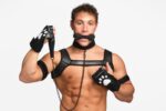 Набір BDSM цуценя Master Series Luxury Pup Arsenal Set - Black - Зображення 15