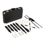 Набір для BDSM Bedroom Fantasies: Bondage Suitcase 13 Pcs - Cow Leather - Зображення 2