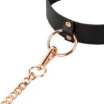 Нашийник з повідцем Rosy Gold - Collar with Leash - Black - Зображення 6