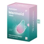 Вакуумний кліторальний стимулятор Satisfyer Mermaid Vibes Mint/Pink - Зображення 5
