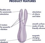 Кліторальний вібратор Satisfyer Threesome 2 Violet - Зображення 6