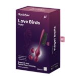 Вагінальні кульки з вібрацією Satisfyer Love Birds Vary Connect App - Зображення 6