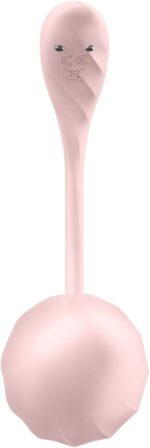 Віброяйце Satisfyer Ribbed Petal Connect App Rose - Зображення 4