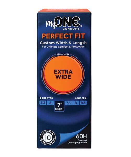 Презервативи MyONE Extra Wide 10 шт, картонна коробка