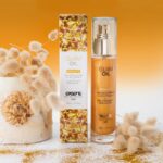 Олія для тіла з блиском EXSENS Glam Oil 50мл, з мигдальною олією, без парабенів і феноксіетанолу - Зображення 4