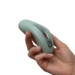 Накладний вібратор Fun Factory LAYA III sage green, ефект постукування пальцем - Зображення 9