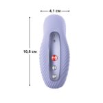 Накладний вібратор Fun Factory LAYA III soft violet, ефект постукування пальцем - Зображення 2