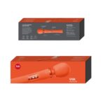 Вібромасажер Fun Factory VIM Vibrating Wand sunrise orange, суперпотужний та легкий, до 6 годин роботи - Зображення 9