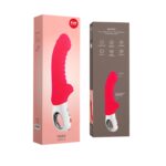 Вібратор для точки G Fun Factory TIGER india red, ребристий, підходить для анальної стимуляції - Зображення 7