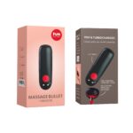 Віброкуля Fun Factory Massage BULLET, чорна, діаметр 2,5 см, 3 швидкості, 3 малюнки вібрації - Зображення 5