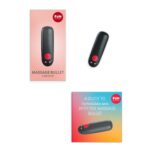 Віброкуля Fun Factory Massage BULLET, чорна, діаметр 2,5 см, 3 швидкості, 3 малюнки вібрації - Зображення 4