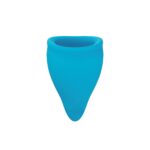 Менструальна чаша Fun Factory FUN CUP SIZE A, бірюзова, багаторазова, діаметр 4 см, об’єм 20 мл - Зображення 3