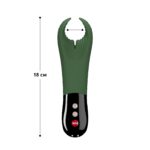 Вібратор для пеніса Fun Factory MANTA moss green/black, підходить для парних ігор - Зображення 2