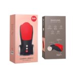 Мастурбатор для головки пеніса Fun Factory COBRA LIBRE II black/red, 2 мотори, гра без рук - Зображення 6