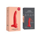 Фалоімітатор Fun Factory LIMBA FLEX M, кораловий, гнучкий, з ефектом пам’яті, підходить для точки G - Зображення 9
