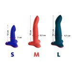 Фалоімітатор Fun Factory LIMBA FLEX L, колір морської хвилі, гнучкий, з ефектом пам’яті, підходить для точки G - Зображення 7
