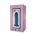 Дилдо Adrien Lastic Hitsens 1 - 7 inch Blue - Зображення 3