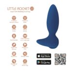 Анальна вібропробка Adrien Lastic Little Rocket 2.0 + APP - Зображення 5