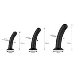 Набір дилдо Nexus Dilating Set  (17см, 15см, 12,5см) (м'ята упаковка!!!) - Зображення 6