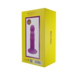 Дилдо з присоскою Adrien Lastic Hitsens 3 Purple, відмінно для страпона, діам. 4,1см, довжина 18,2см - Зображення 8