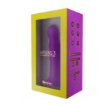 Дилдо з присоскою Adrien Lastic Hitsens 3 Purple, відмінно для страпона, діам. 4,1см, довжина 18,2см - Зображення 7