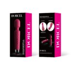 Мінівібромасажер Dorcel Wand Wanderful Magenta потужний, водонепроникний - Зображення 5