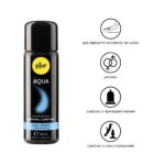 Лубрикант на водній основі pjur Aqua 30 мл, ефект оксамитової шкіри без прилипання - Зображення 4