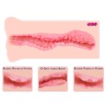Мастурбатор-вагіна двошаровий Kokos Nara Double Layer - Зображення 5