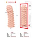 Насадка на член Kokos Extreme Sleeve ES.02 розмір M - Зображення 5