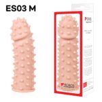 Насадка на член Kokos Extreme Sleeve ES.03 розмір M, потовщувальна, стимулюючий рельєф - Зображення 3