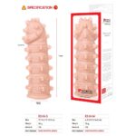 Насадка на член Kokos Extreme Sleeve ES.04 розмір M, потовщувальна, стимулюючий рельєф - Зображення 5