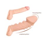 Насадка на член Kokos Extreme Sleeve ES.09 розмір M, потовщуюча, стимулюючий рельєф - Зображення 2